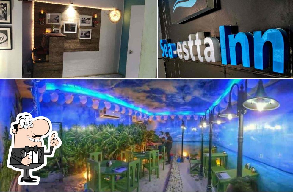 See this pic of Seaestta Inn