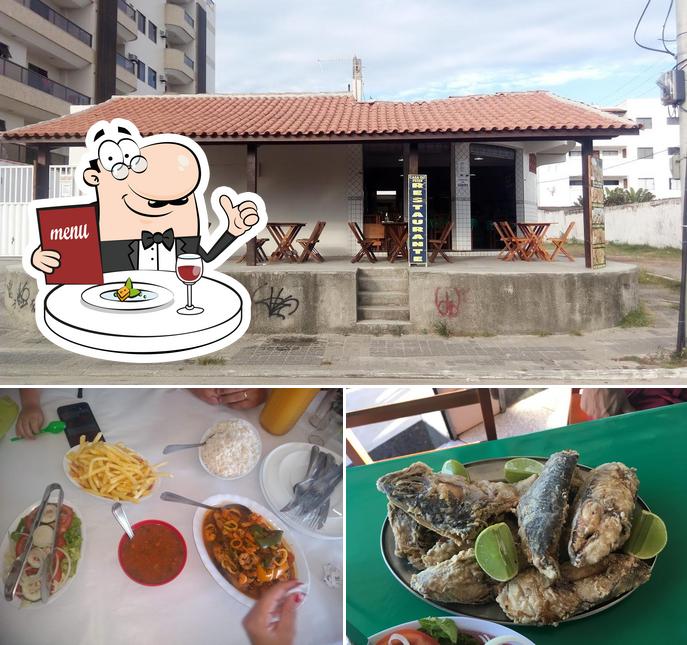 Esta é a foto mostrando comida e exterior no Casa do Peixe Restaurante da Praia Grande