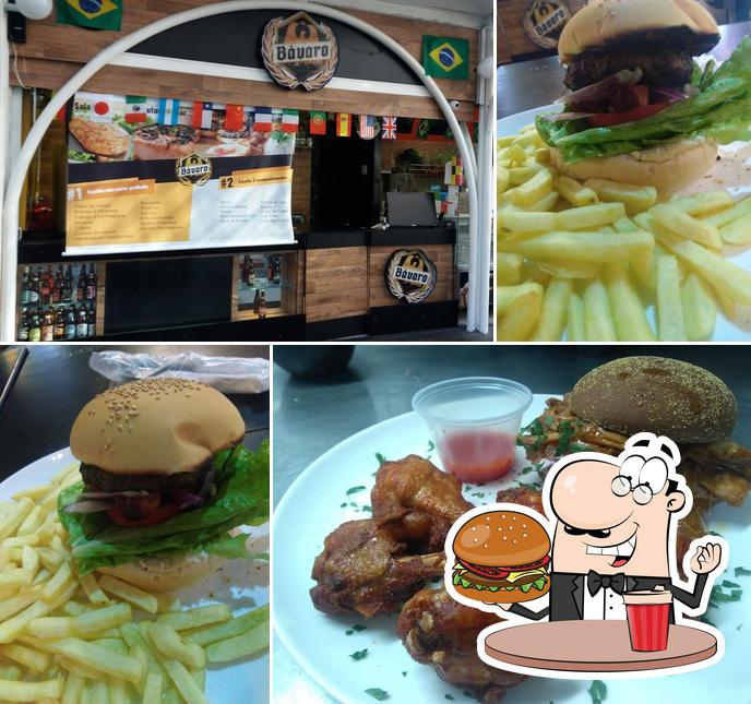 Попробуйте гамбургеры в "Bávaro Bar Churrasco & Burguer - Rua 24 Horas"