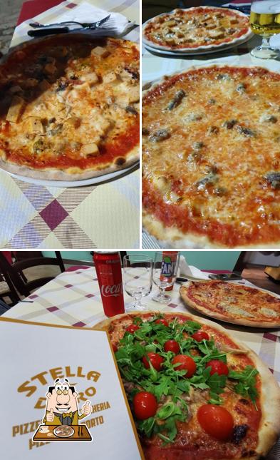 Scegli una pizza a Chiosco Bar Stella d'oro