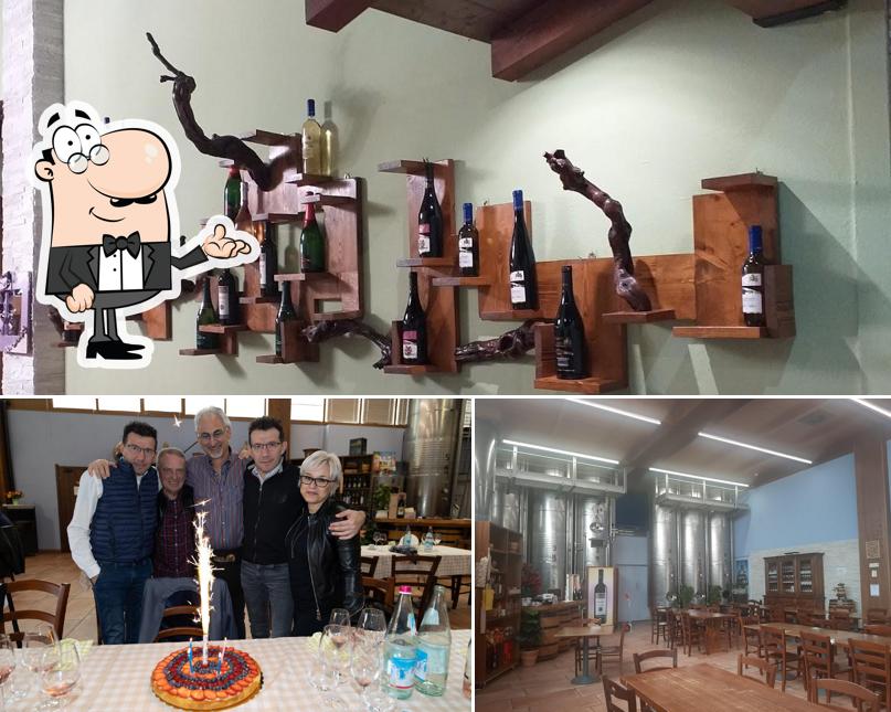 La foto della interni e bevanda di La Cantina delle Merende