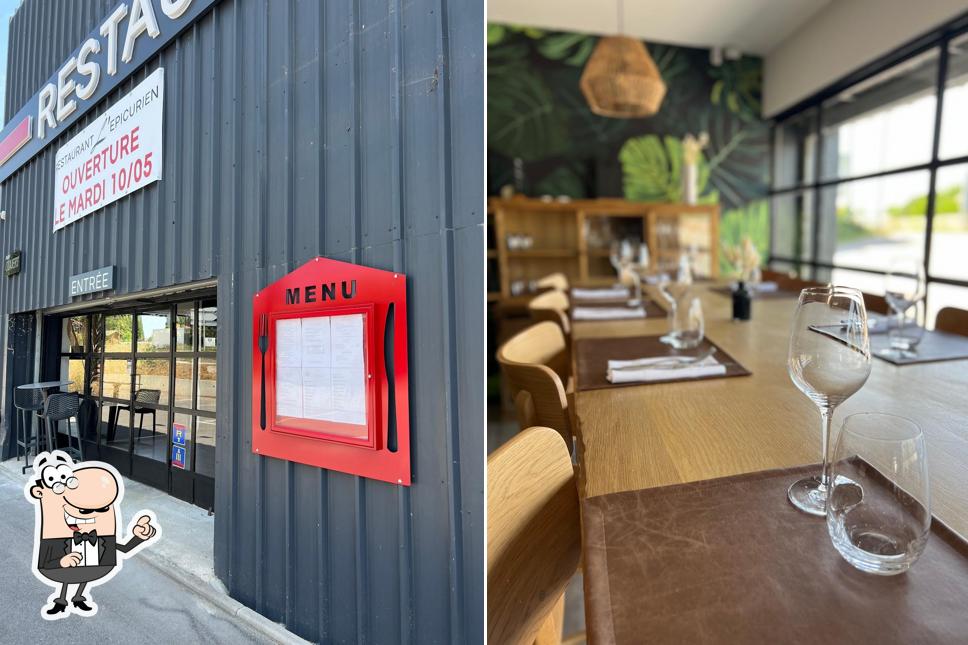 L'intérieur de Restaurant L'épicurien