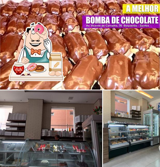 Confeitaria Joinville serve uma variedade de pratos doces