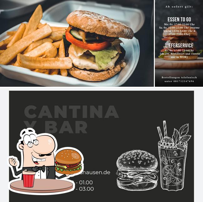 Essayez un hamburger à Cabana Cantina y Bar