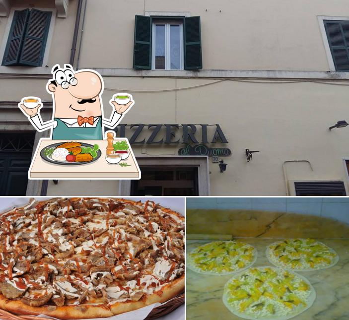 Tra le diverse cose da Pizzeria Il Duomo si possono trovare la cibo e interni