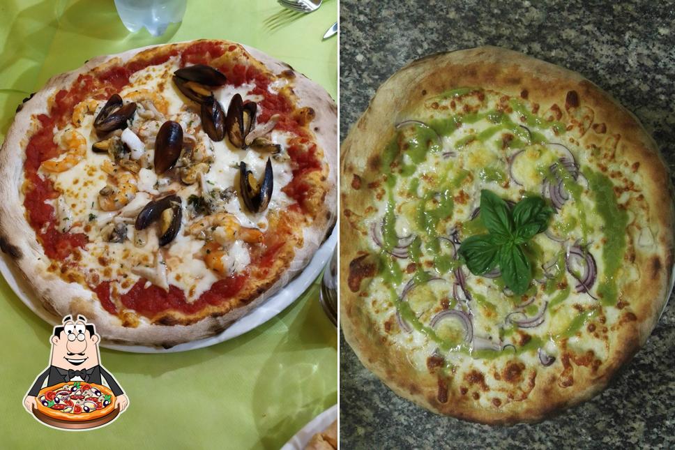 A Pizzorante La Dota, puoi ordinare una bella pizza