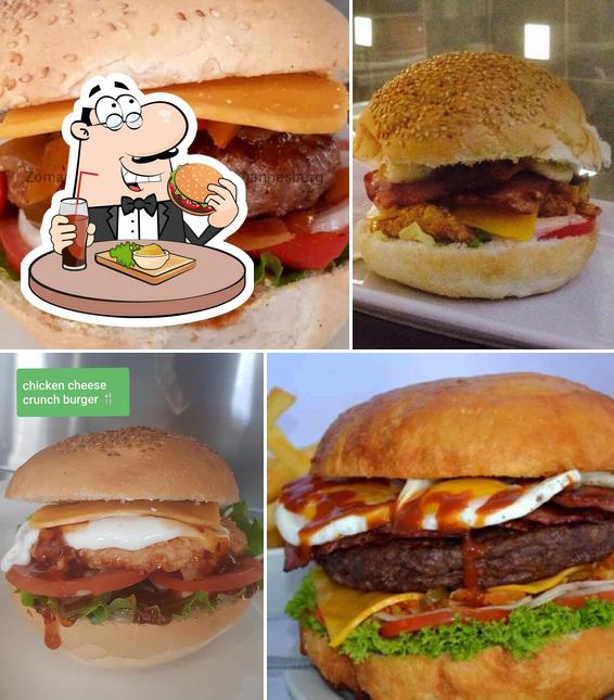 Les hamburgers de Amigos TAKE AWAYS will satisferont différents goûts