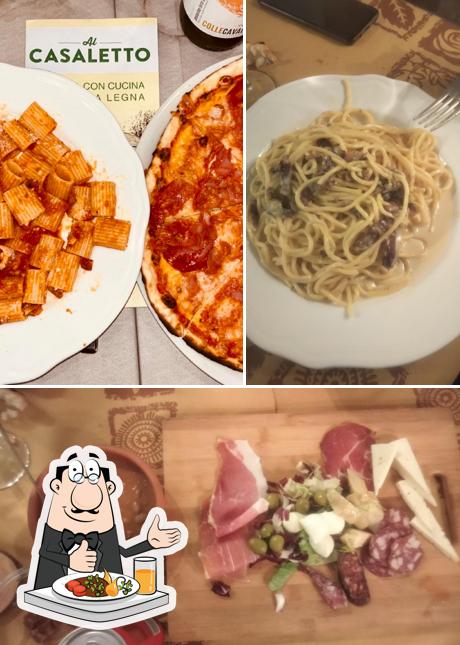 Cibo al Pizzeria con cucina Al Casaletto - Monterotondo