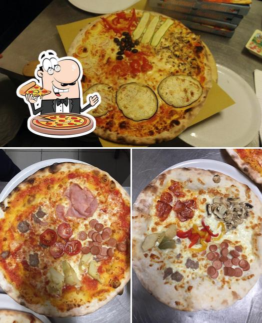 Scegli una pizza a Albergo Ristorante Paris