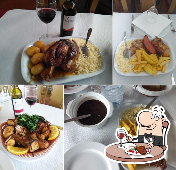 Experimente refeições de carne no Restaurante Campo de Tiro de Vila Verde