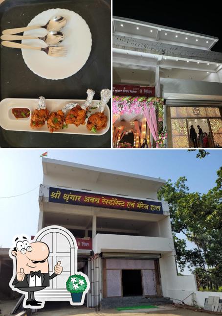 Shri Shringar Awadh Restaurant is distinguished by exterior and food