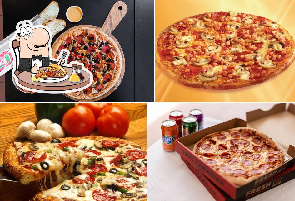 Order various kinds of pizza