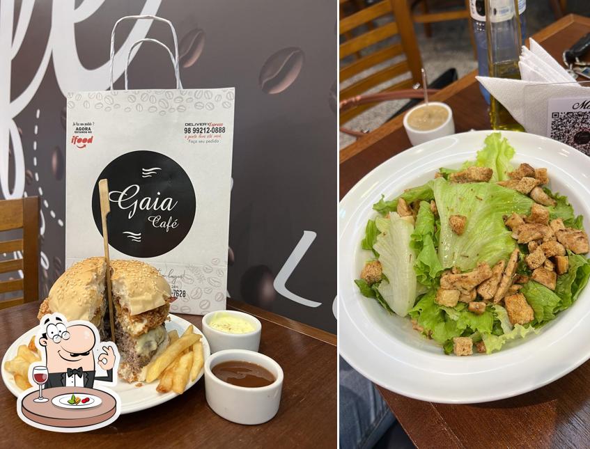 Comida em Gaia Café