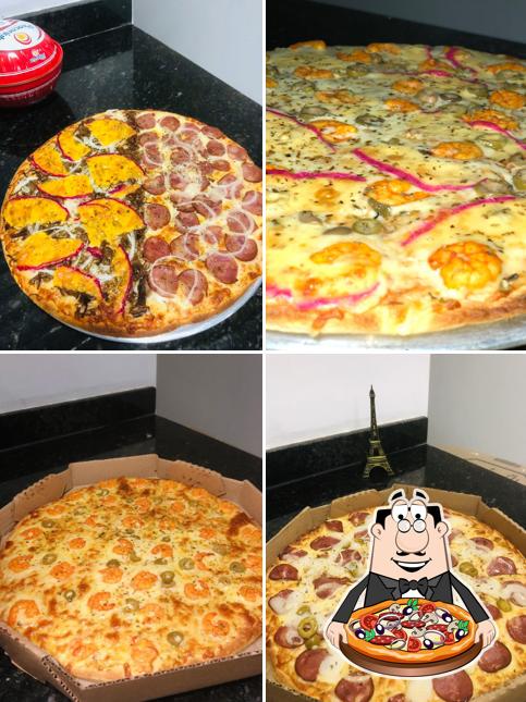 Experimente diferentes estilos de pizza