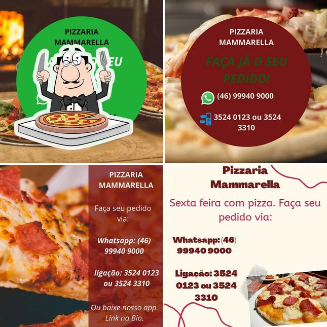 Consiga pizza no Pizzaria Mammarella Delivery
