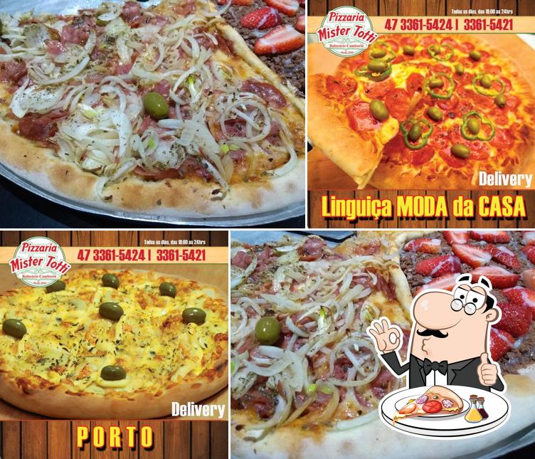 Consiga diversos estilos de pizza