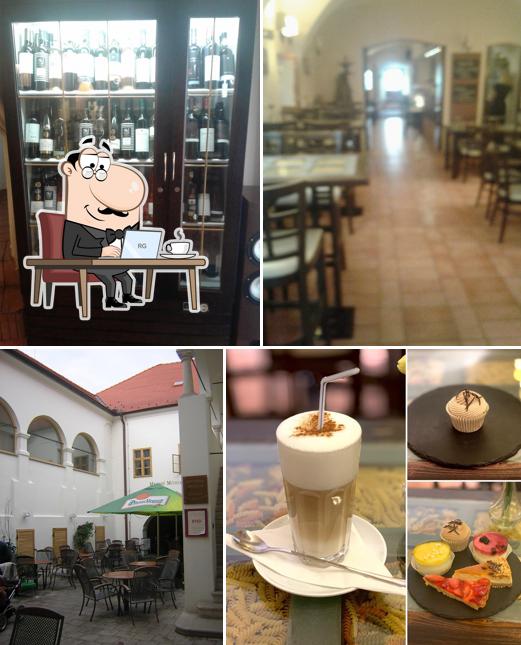 The interior of Radnica - café & wine bar