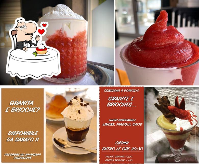 Feel Cafè - Bar, Pasticceria, Cocktail propose un nombre de desserts