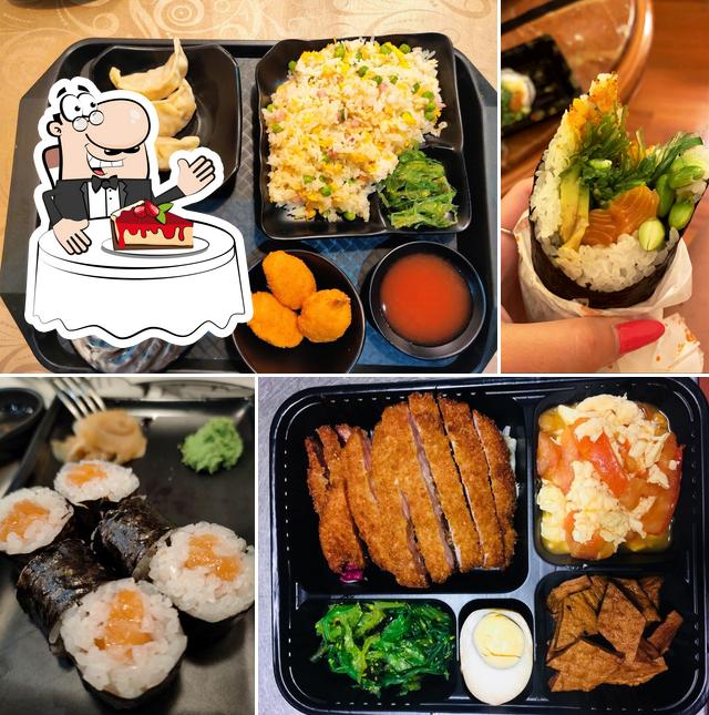 AMO BENTO RESTAURANT 阿沐便当 propose une sélection de plats sucrés