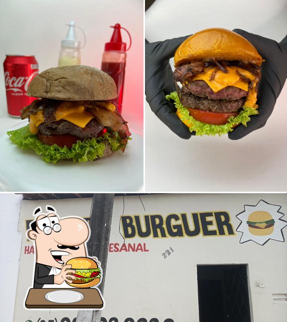 Consiga um hambúrguer no D'livery Burguer