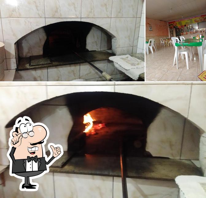 O interior do Pizzaria do VaL