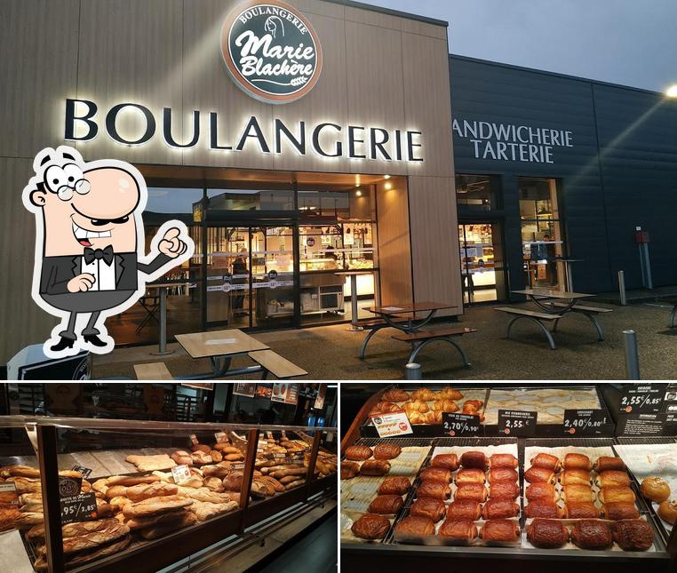 L’image de la intérieur et nourriture de Marie Blachère Boulangerie Sandwicherie Tarterie’s