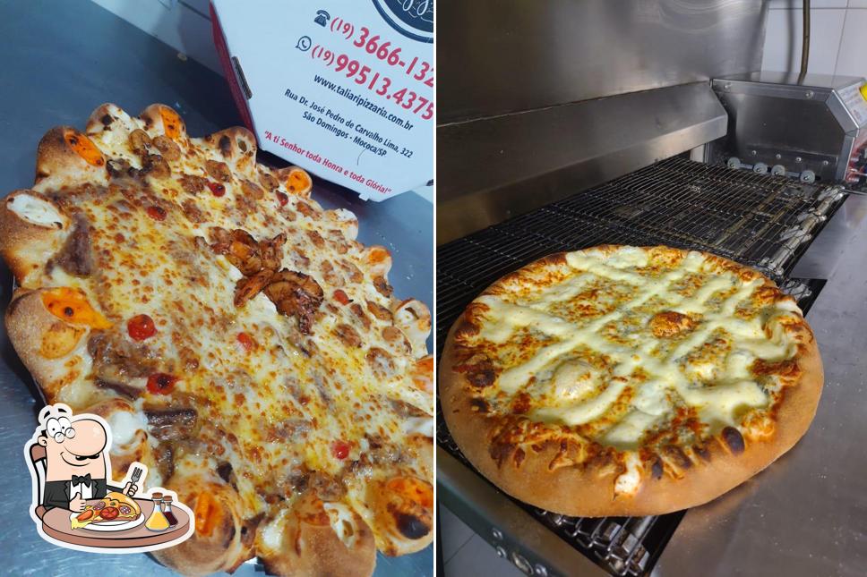No LA BELLA GASTRONOMIA, você pode degustar pizza