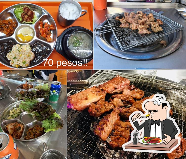 Take a look at the picture depicting food and interior at Oh My GGogi