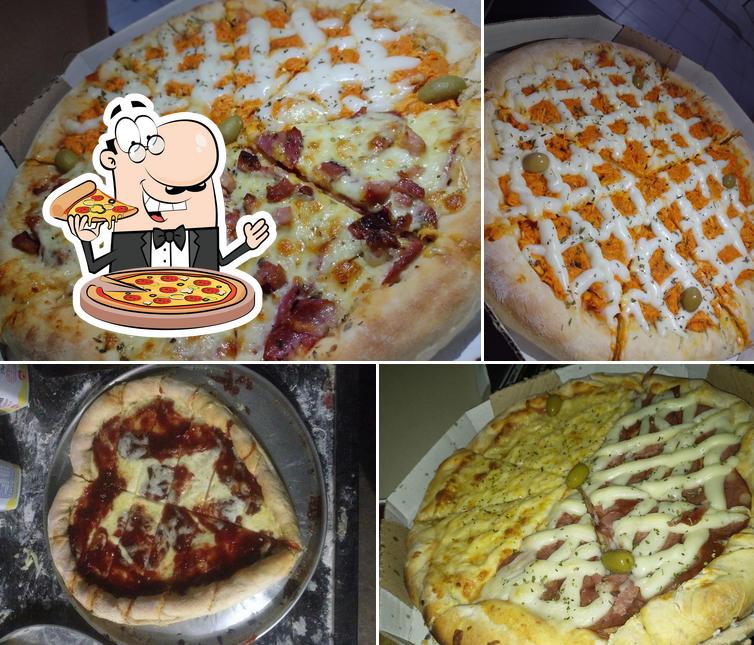 Experimente diferentes variedades de pizza