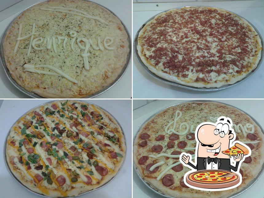 Escolha diversos variedades de pizza