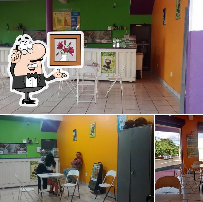 Veja imagens do interior do Sorveteria Tati