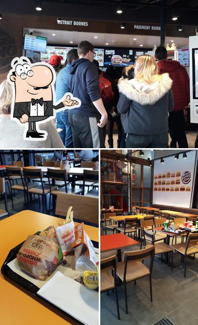 Découvrez l'intérieur de Burger King