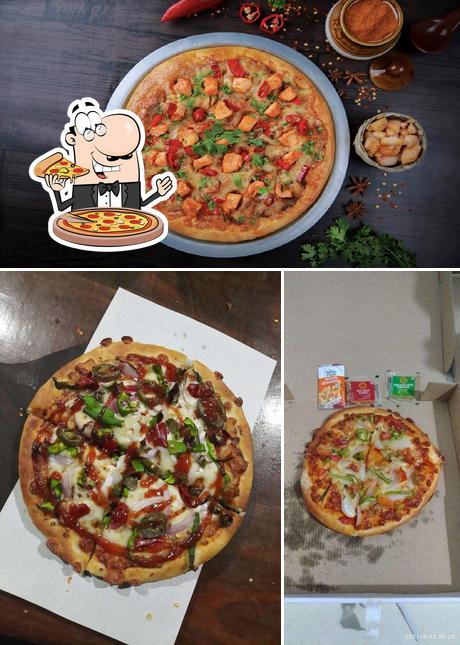 Order various types of pizza