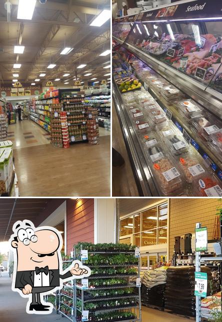 El interior de Country Grocer