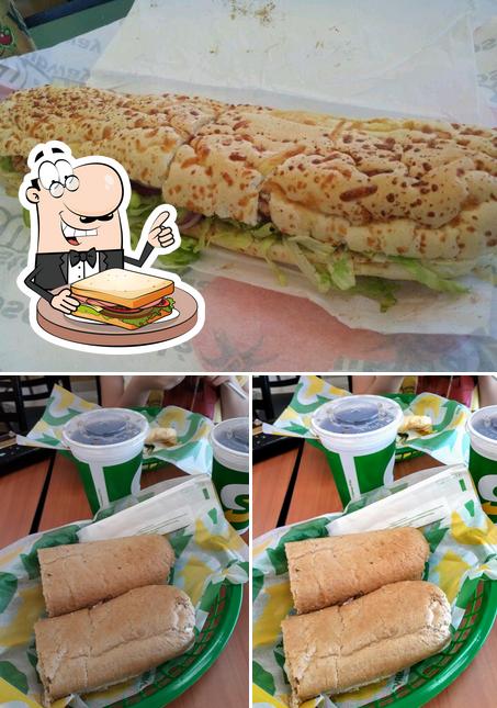 Escolha um sanduíche no Subway