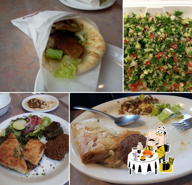 Platos en Safura's Mediterranean Cuisine