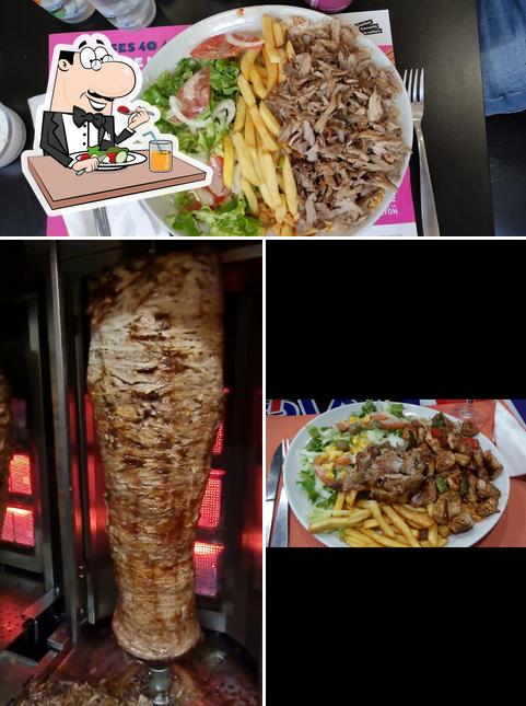 Nourriture à Metro Kebab 100% veau halal fait maison