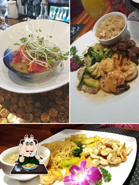 Food at Kumo Sushi and Lounge New City
