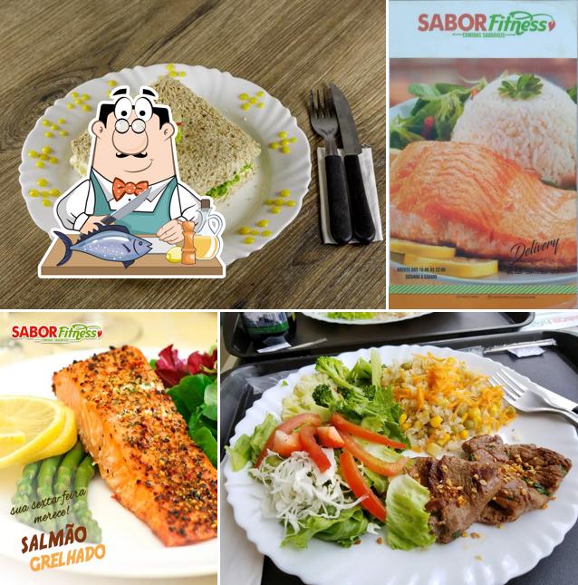 Salmão grelhado em Sabor Fitness