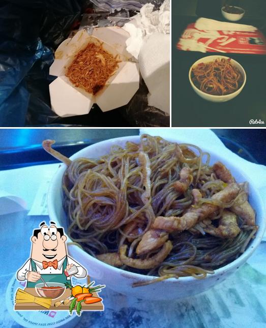 Spaghetti bolognese at Wu Xing
