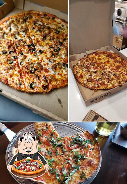 Try out pizza at Spinato's Pizzeria and Family Kitchen