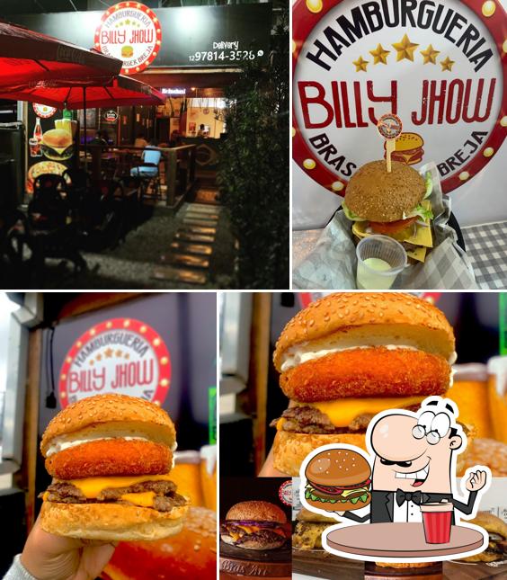 Os hambúrgueres do Billy Jhow Hamburgueria irão satisfazer uma variedade de gostos