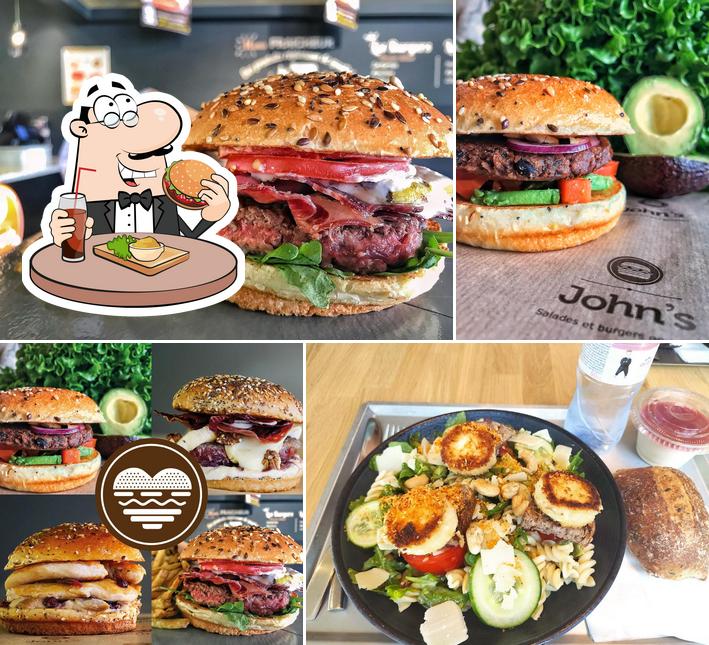 Les hamburgers de Jules Et John will conviendront une grande variété de goûts