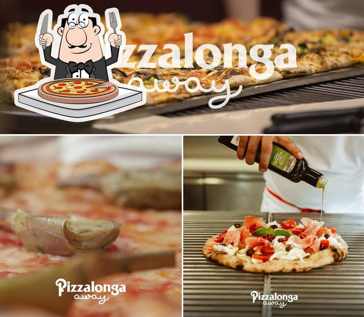 Scegli una pizza a Pizzalonga Away Ponte della Priula