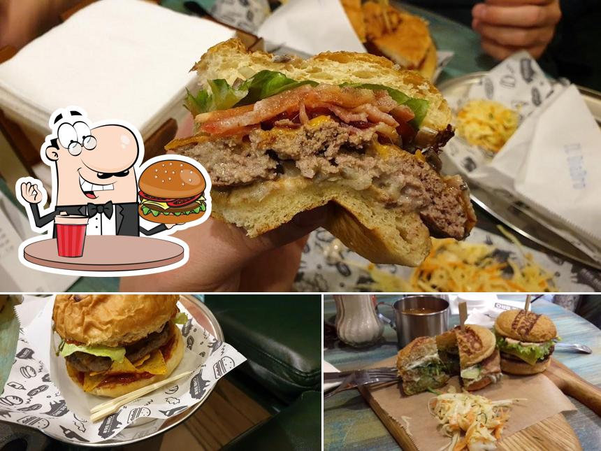 Commandez un hamburger à Re: Bro Meat & Burgers