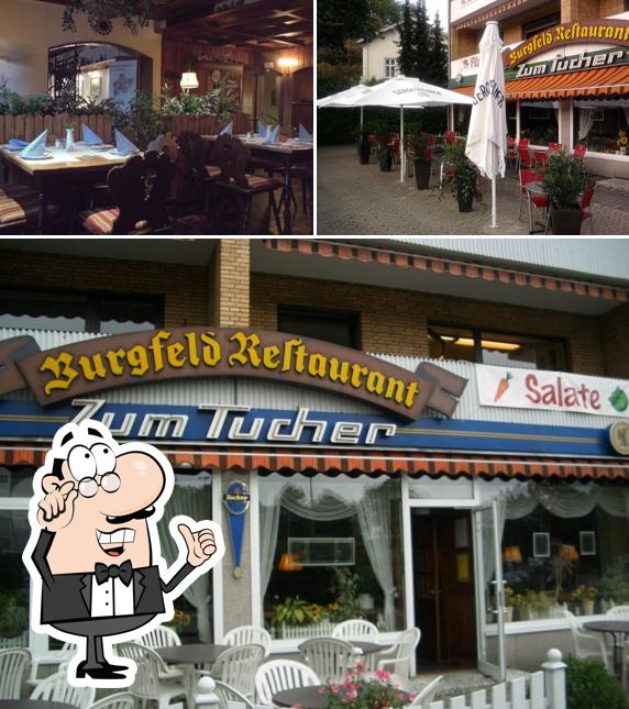 Check out how Burgfeldrestaurant Zum Tucher looks inside