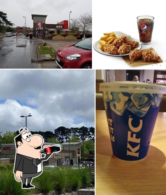 The image of drink and exterior at KFC Plymouth - Crown Hill Retail Park