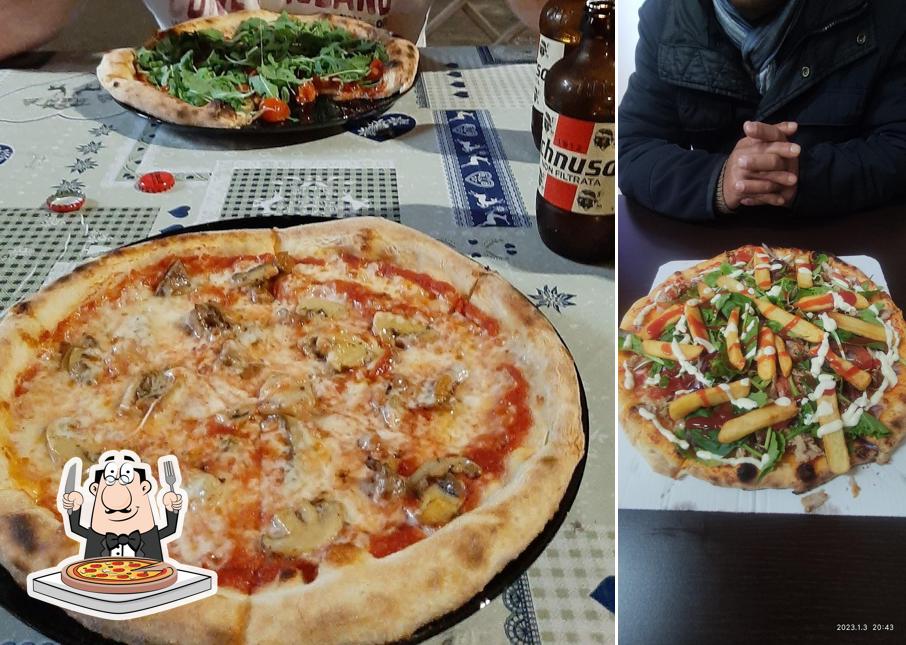 Prova una pizza a Pizzeria da Nafi basilico