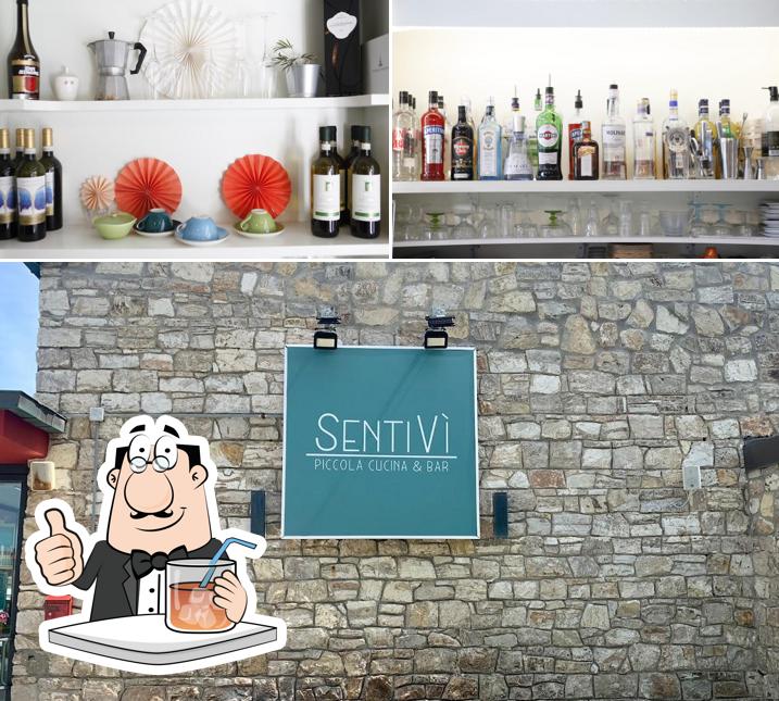 Las fotos de bebida y exterior en SentiVì