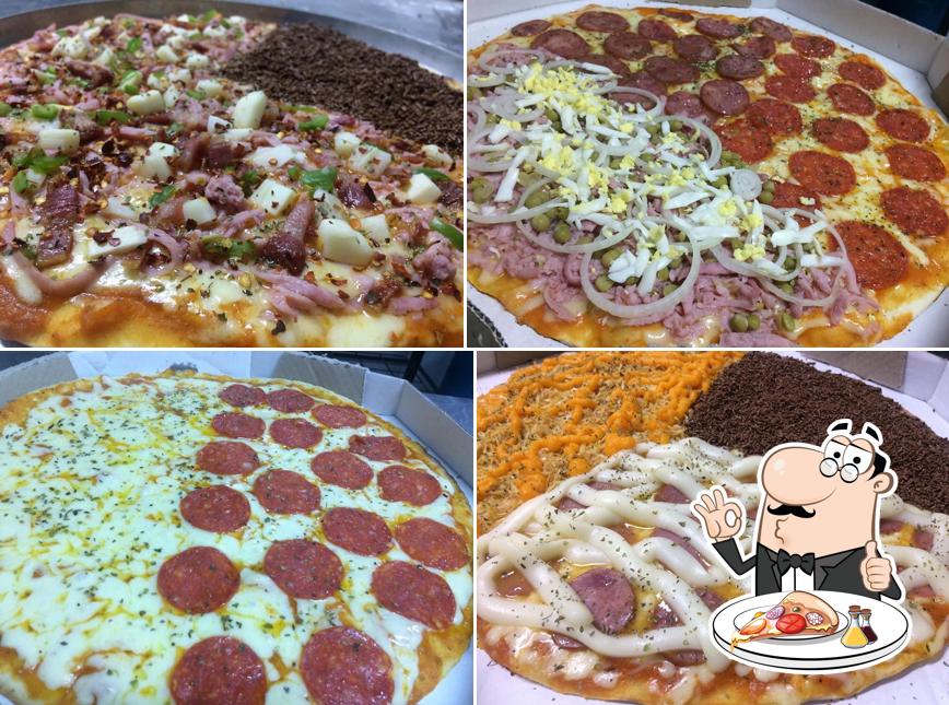 Consiga diversos estilos de pizza